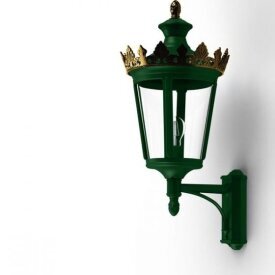 Louvre 05 | Wandleuchte – klassische Außenbeleuchtung im Empire-Stil mit ausladender Wirkung von Roger Pradier